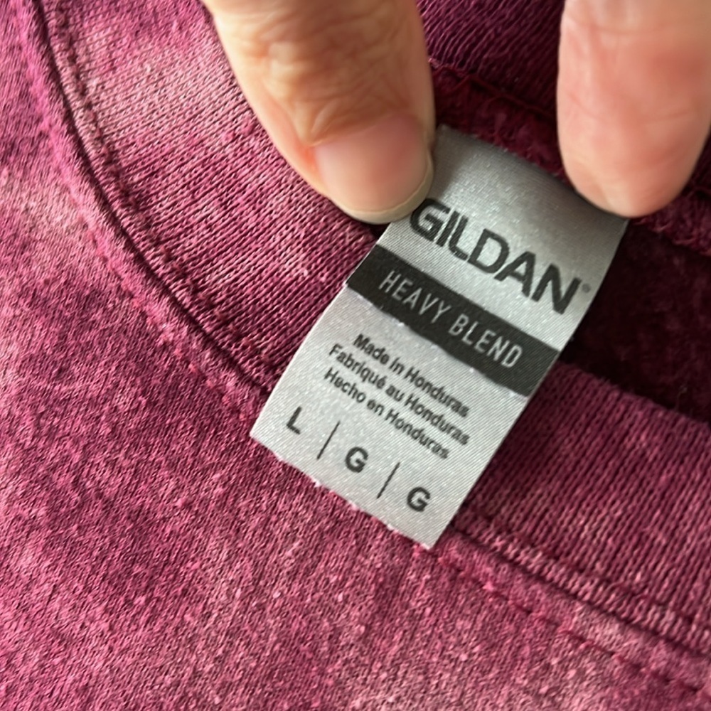 Gildan tie-dye rock and roll sweatshirt - Picture 3 of 8